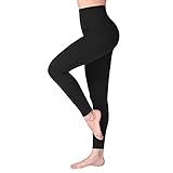 SINOPHANT Leggings Damen High Waist - Blickdicht Leggins mit Bauchkontrolle für Sport Yoga Gym(1...