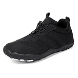 Dicke Barfußschuhe für Damen und Herren, Breiter Zehenpartie, lässige Fitness- und...