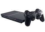 PlayStation 2 - PS2 Konsole Slim, black (inkl. Dual Shock Controller)