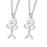beejune 2 Stücke Lustige Sachen, Freundschaft Ketten, Matching Necklace, Lustige...