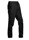 ATLASLAVA Herren Zip Off Wanderhose Abnehmbar Outdoorhose Atmungsaktiv Leichte Trekkinghose...