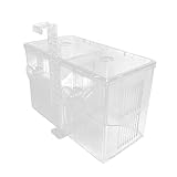 Aquarien-Zuchtbox - Transparenter Aufzuchtbehälter | Doppelkammer-Zuchtbox Für, Für Guppy...