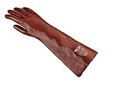 (6 Paar) teXXor Handschuhe Chemikalienschutzhandschuhe PVC ROTBRAUN 6 x rotbraun 10