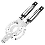 Maxentico Deckelöffner, Büchsenöffner, Gläseröffner mit Aufhängeloch, Multifunktionaler...