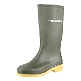 DUNLOP Jungen Dull Gummistiefel, Grün, 38 EU