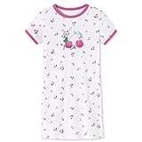 Schiesser Mädchen Organic Cotton Nachthemd, 100 - weiss, 116