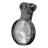 Kustimantu Telefon Filterlinse, 52mm Runder Clip-On Optischer Polfilter, Multischichtvergütete...