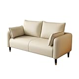 Dexinhdh Loveseat-Sofa, Moderne Sofasofas Für Das Wohnzimmer, Kunstledercouch Mit Erhöhten Beinen,...