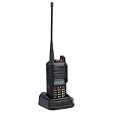 Plyisty Dualband-Walkie-Talkie, Leistungsstarkes 128-Kanal-LCD-Display mit Großer Reichweite,...
