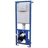 AGGEY Hardware, Sanitär, Sanitärarmaturen, verdeckter hoher Spülkasten, 11 l, 41 x 14 x (110-125)...