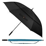 TECKNET Regenschirm Groß XXL,Golfschirm 68 Inch,regenschirm sturmfest Doppelt Überdachung...