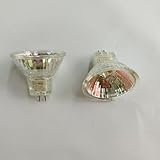 LEDLOCLB MR11 Dimmbare Halogen-Glühbirne, 220 V 50W 2 Pin eingebundene dimmbare Spotlight-Becher, 5...