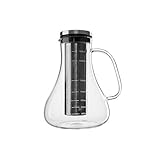 GRÄWE Cold Brew Coffee Maker 1,5 Liter - Kaffeebereiter mit Glaskaraffe aus Borosilikatglas und...