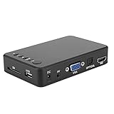 HDMI Mediaplayer, 1080P 4K Full-HD Ultra HDMI Digitaler Multimediaplayer mit Adapter und...
