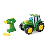 John Deere 46655 Bau-Ihr-Ihnen-Johnny-Traktor, Kinder Traktor zum Selbstbauen, Hochwertiger für...