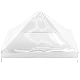 GRAFT Pavillon Abdeckung 3x3m | Schutzhaube für Gartenpavillon | Pavillondach Regenschutz | Gazebo...