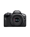 Canon EOS R100 Spiegellose Kamera + RF-S 18-45mm IS STM Objektiv (Kompaktkamera, 4k Videokamera,...