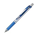 Pentel EnerGel XM BL77 Gelschreiber mit Druckmechanik, blau (1 Stück)