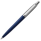 PARKER Kugelschreiber Jotter, navy, M, Edelstahl, Schreibfarbe: blau, 2123427