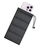 MOPZIJA Thermo Handyhülle Tasche Universal Daunen Pouch Handysocke Weihnachten Geschenke für...