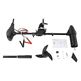 Aussenborder Elektromotor 58 lbs Schubkraft, Elektro Außenborder Elektromotor Boot 12V 612W...