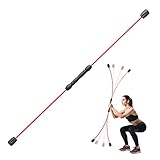 KOCAN Fitness Training Stick, Multifunktionaler Trainingsstab Fitnessübung Elastischer...