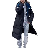 Daunenjacke Lange-Winterjacke Damen Lange Jacken Damen Winter Wintermantel Damen Elegant Winterjacke...