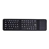 Plyisty Faltbare Tastatur mit Touchpad, Ruhige Drahtlose Tastatur mit Nummern Pad, Kleine...