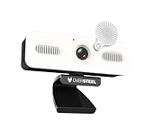 Oversteel Bulat - Webcam 1080P Full HD mit Mikrofon und Lichtring, 60fps, USB 2.0, Webcam-Kamera...
