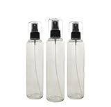 Geniess-Bar! PET Flaschen 3x Sprühflasche Zerstäuber 250ml Flasche für Desinfektionsmittel BPA-...