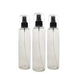 Geniess-Bar! PET Flaschen 3x Sprühflasche Zerstäuber 250ml Flasche für Desinfektionsmittel BPA-...