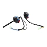 GZYF 1 paar Links + Rechts Licht Schalter Steuerung Bremshebel Aluminium legierung Für 50 150...