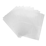DIYEAH 60 Stück Transparente Foto Hüllen für Postkarten und Bilder Doppelseitige Klarsichthüllen...