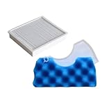 Blaues Schwammfilter-Set, Kompatibel Mit Samsung. DJ97-01040C SC43 SC44 SC45 SC47 Serie...