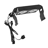 Warmhm Argb RAM Kühler mit Dualen Pwm Lüftern Leise Memory Cooling Effektiver Kühlkörper für PC...
