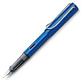 Lamy Füllfederhalter, blau, mittel