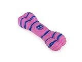 HAPPET Hundespielzeug Knochen 15 cm - Weiches Quietschendes Kau- und Aportieren, Leicht und...