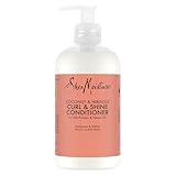 SheaMoisture Coconut & Hibiscus Curl & Shine Conditioner, 384 ml – Feuchtigkeitsspendender...