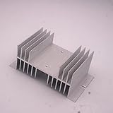 PQYSMVVG SSR -10AA/25AA/40AA AC-Steuerung AC SSR Einphasiges Halbleiterrelais mit weißem Gehäuse...