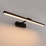 Klighten LED Spiegellampe Bad 61cm, 180 Grad Drehung Wandleuchte für bad IP44, 18W 1170 Lumen...