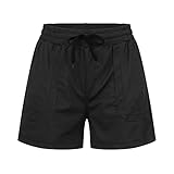 Generisch Herren Shorts 32 Kurze Hosen mit Gürteln für den Sport ShoppingMädchen 2 in 1 Shorts...