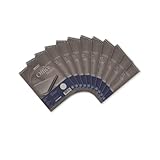 Landré Steno-Block Recycling A5 liniert, rote Mittellinie, 40 Blatt, 70 g/m², 10 Stück