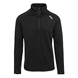 Regatta Yonder II Fleece mit Halblangem Reißverschluss für Herren Schwarz