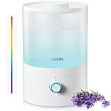 FOHERE Luftbefeuchter für Schlafzimmer, 3.2L Top Fill Cool Mist Ultraschall-Luftbefeuchter für...