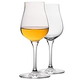 IMPERIAL Nosing Glas 110ml Tastinglas für Whisky & Cognac Whiskeyglas aus Crystalline Glas Set 2...