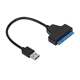 Annadue USB3.0 zu Adapter, Hochgeschwindigkeits Datenübertragungsadapter für 2,5 Zoll 3,5 Zoll...