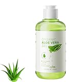 Aloe Vera Gel,Natürliches Aloe Vera Feuchtigkeitsgel,Beruhigend und Pflegend,Regeneriert und Beugt...
