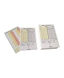 Cawila Spielnotizkarten Fußball, 50er Set, Schiedsrichter Note Cards