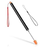 Vicloon Zeigestab Ausziehbar,120cm Ausziehbar Teleskopstab mit 2 Lanyard,Rostfreier Stahl,für...