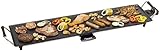 Bestron elektrischer Tischgrill, XXL Plancha-/Teppanyaki-Grillplatte mit Antihaftbeschichtung,...